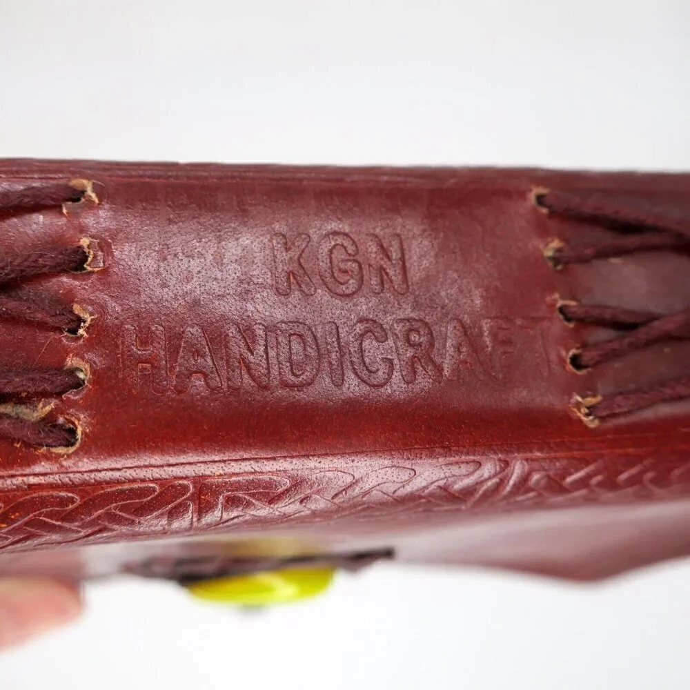 Vintage Harry Potter Phoenix Handcrafted Leather Hogwarts Journal Diary 7” x 5”